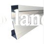 Профиль алюминиевый BIOM PLP-501 50х14.8 плинтус анодированый, (палка 2м), м